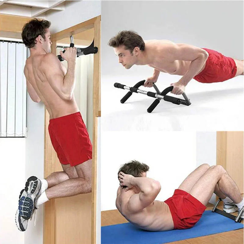 Transform Your Home Workouts with the Adjustable Chin Up Bar - Perfect for Strength Training and Fitness Enthusiasts