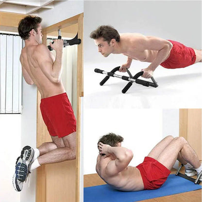 Transform Your Home Workouts with the Adjustable Chin Up Bar - Perfect for Strength Training and Fitness Enthusiasts